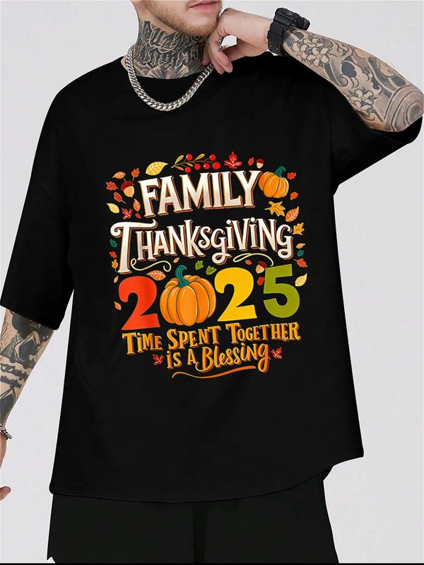
                  
                    Family Thanksgiving Shirt – “Time Spent Together Is a Blessing” Fall Tee
                  
                