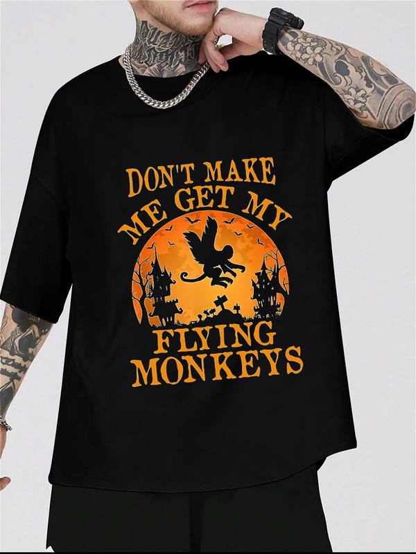 
                  
                    "Flying Monkeys" Halloween Graphic Tee – Black Unisex T-Shirt
                  
                