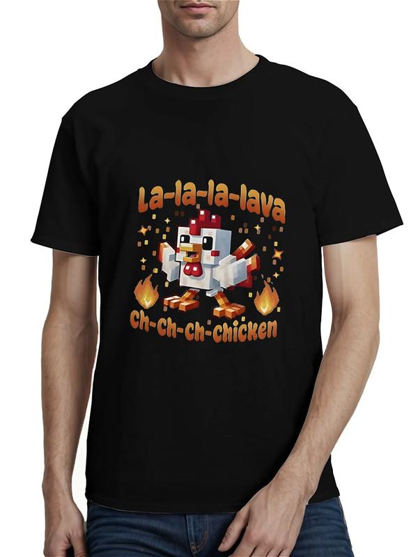 Lava_Chicken_Tee_Funny_Pixel_Art_Gaming_Sweatshirt_for_Fans
