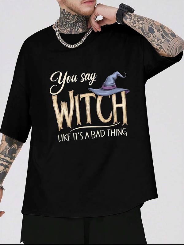 
                  
                    "Witch Like It’s a Bad Thing" Halloween Graphic Tee – Black Unisex T-Shirt
                  
                