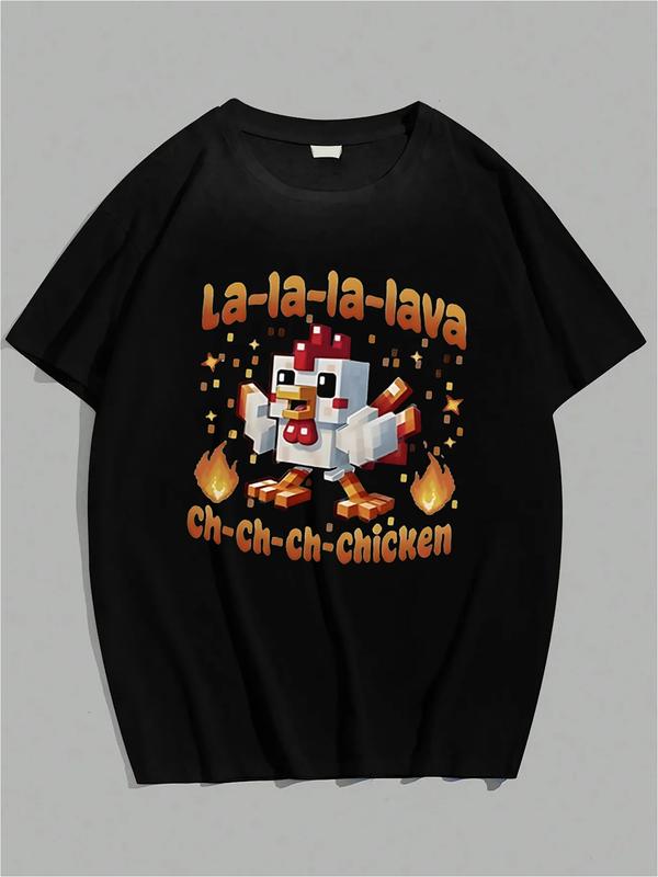 
                  
                    Lava Chicken Tee– Funny Pixel Art Gaming Tee for Minecraft Fans
                  
                