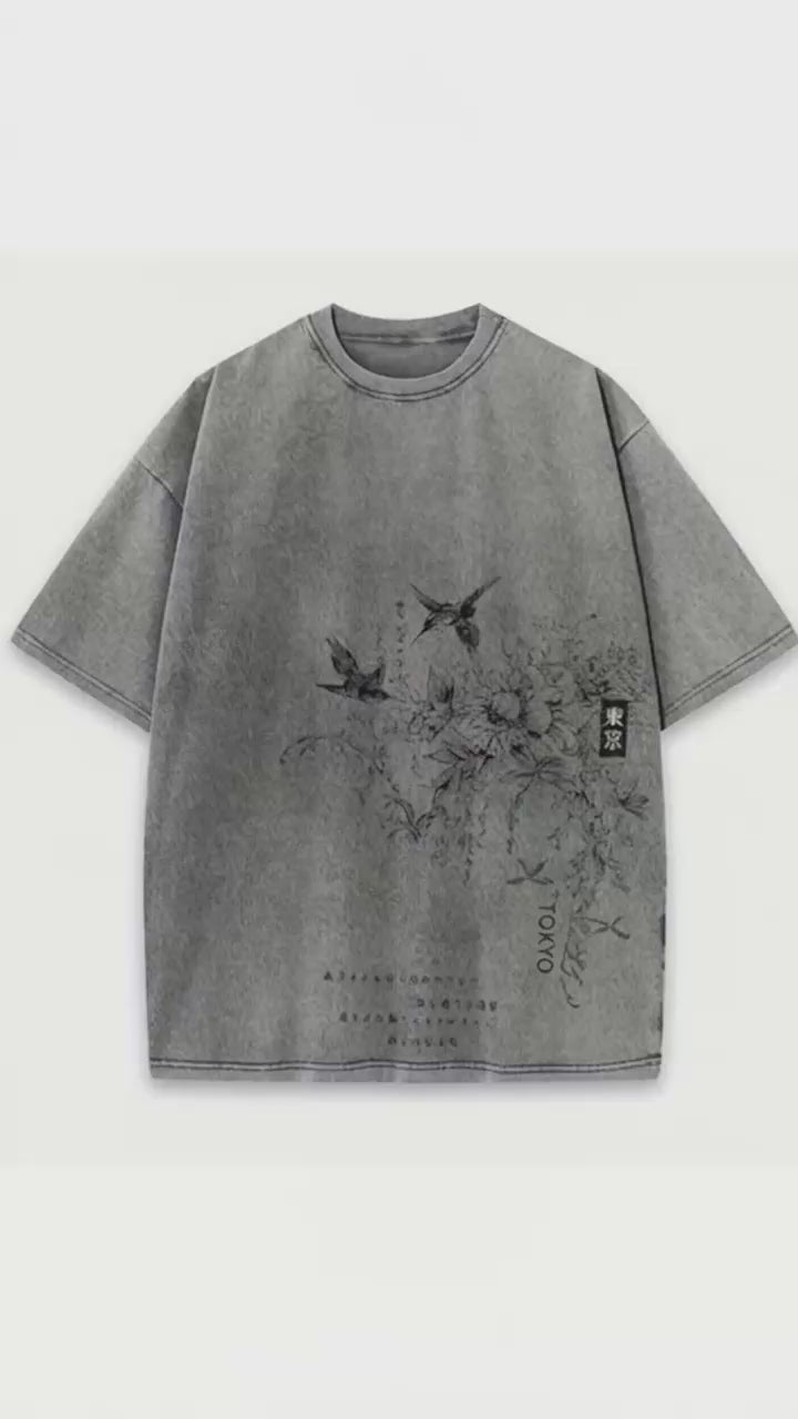 tokyo-birds-floral-japanese-art-acid-wash-oversized-tee-grey-vintage-streetwear

